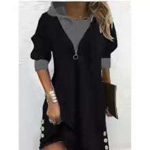 Lune London | Hoodie Dress Regular Fit Comfortable and Casual for Everyday Use