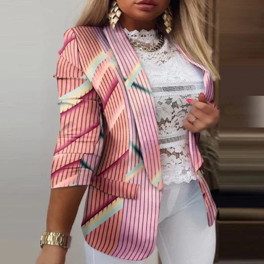 Lune London | Long Sleeve Tie-Dye Blazer for Women