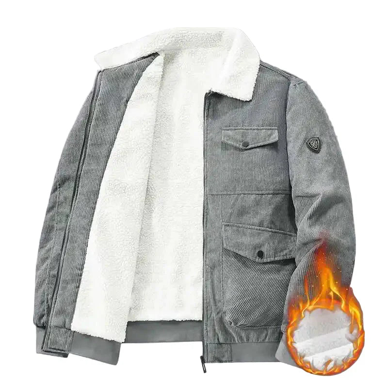 Amarae | Winter jacket with fleece lining - Fashionable casual jacket for cold days