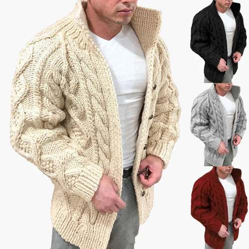 Amarae | Knit Vest with Twisted Pattern - Elegant Thick Knit Vest for Leisure and Everyday