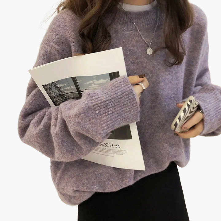 Lune London | Oversized knit sweater retro look leisure autumn winter