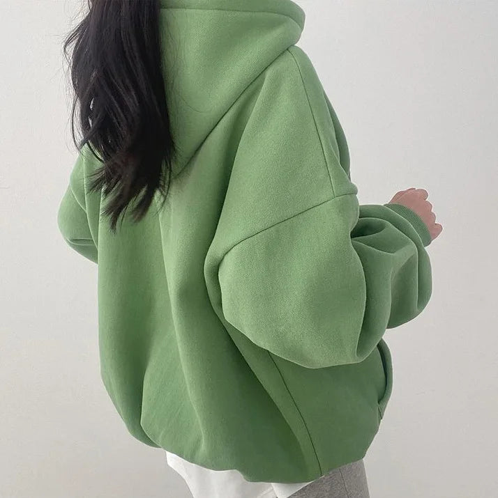 Lune London | Oversized Women's Hoodie With Embroidery
