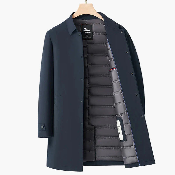 Amarae | Transition jacket with high collar - Elegant city coat for everyday and office