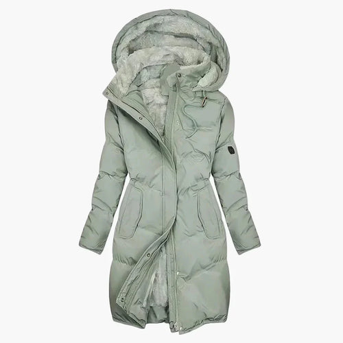 Amarae | Winter Coat Long Hooded Jacket Warm Padded Elegant Leisure