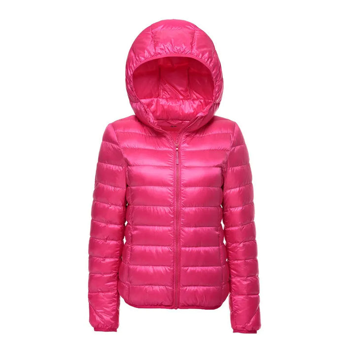 Amarae | Quilted jacket with hood - Lightweight transitional jacket for everyday and outdoor