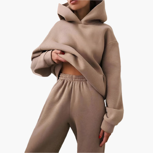 Amarae | Oversized Lounge Set Hoodie and Jogging Pants - Comfortable Casual Look