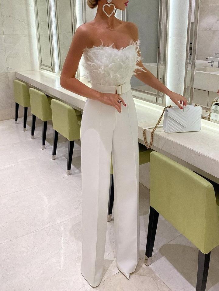 Lune London | Elegant Long Jumpsuit - Alluring Party Fashion