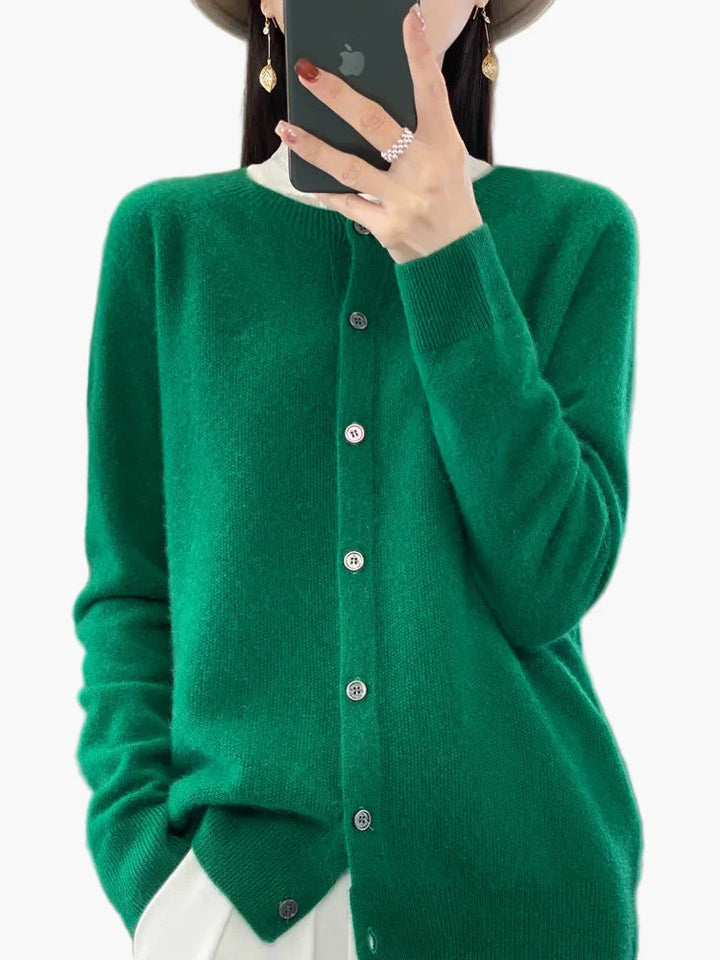 Lune London | Classic cardigan - Elegant everyday style for the office and leisure