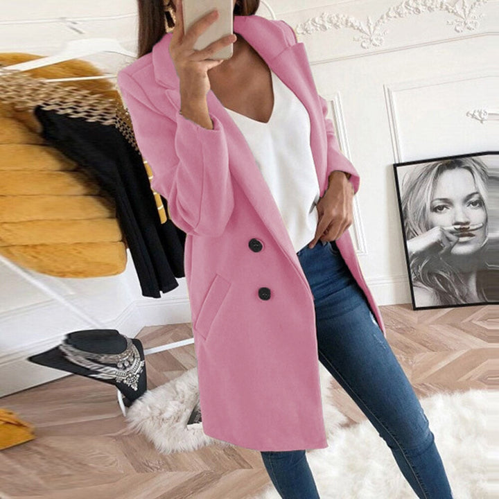 Amarae | Elegant Women's Coat with Buttons and Pockets
