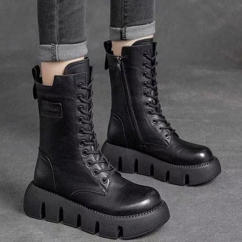 Amarae | Thick-Soled Vintage Boots