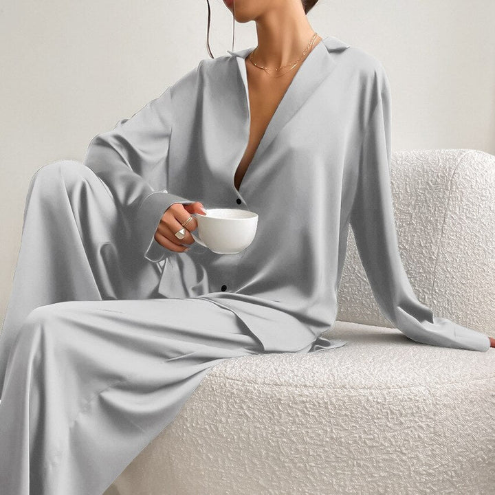 Lune London | Classic satin pajama set