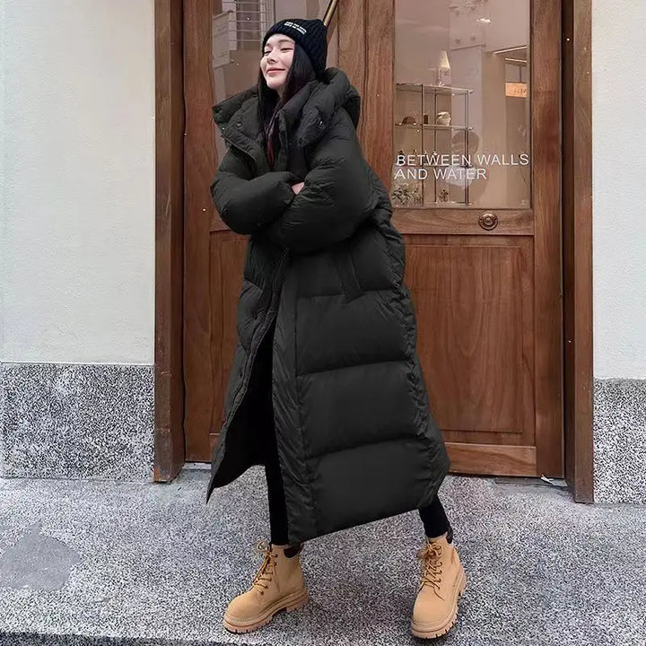Lune London - Long down jacket - Style with hood