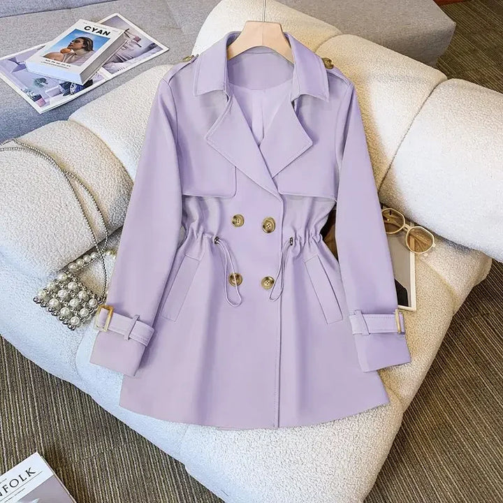 Lune London | Eleganter, Mittellanger Trenchcoat für Damen