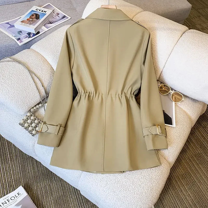 Lune London | Eleganter, Mittellanger Trenchcoat für Damen