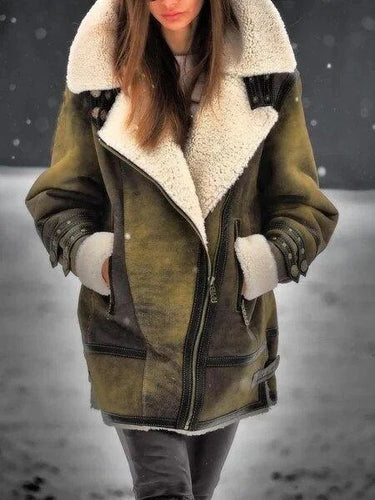 Amarae | Women's Sheepskin Pilot Jacket
