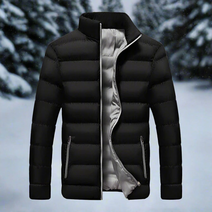 Amarae | Puffer jacket - Windproof and Water repellent - High collar - Zipper - Lined and Warm