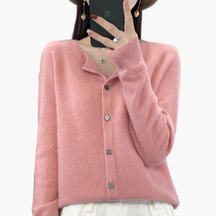 Lune London | Classic cardigan - Elegant everyday style for the office and leisure
