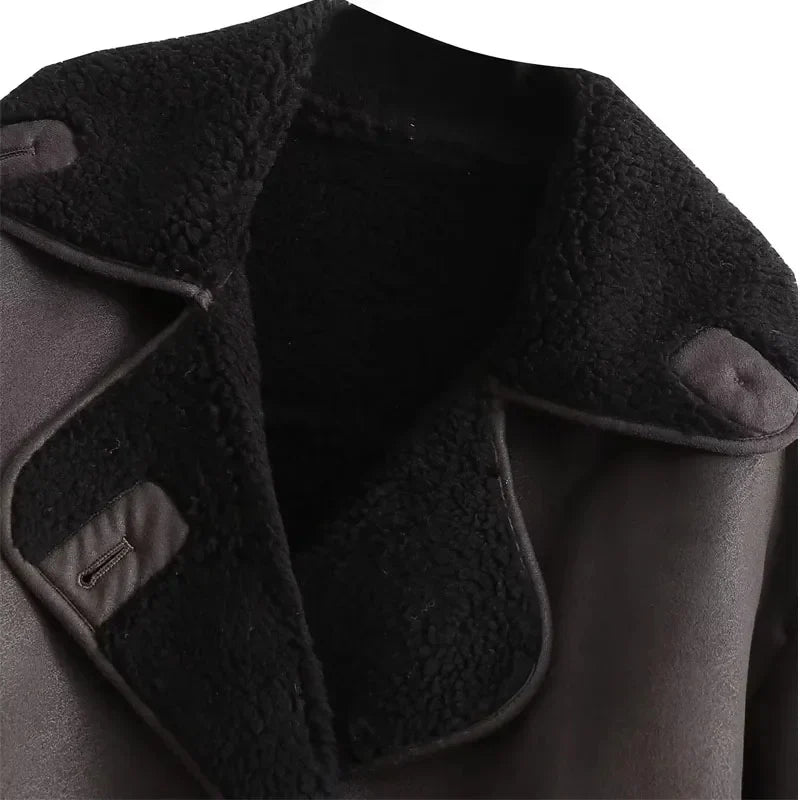 Amarae | Warm wool blend jacket