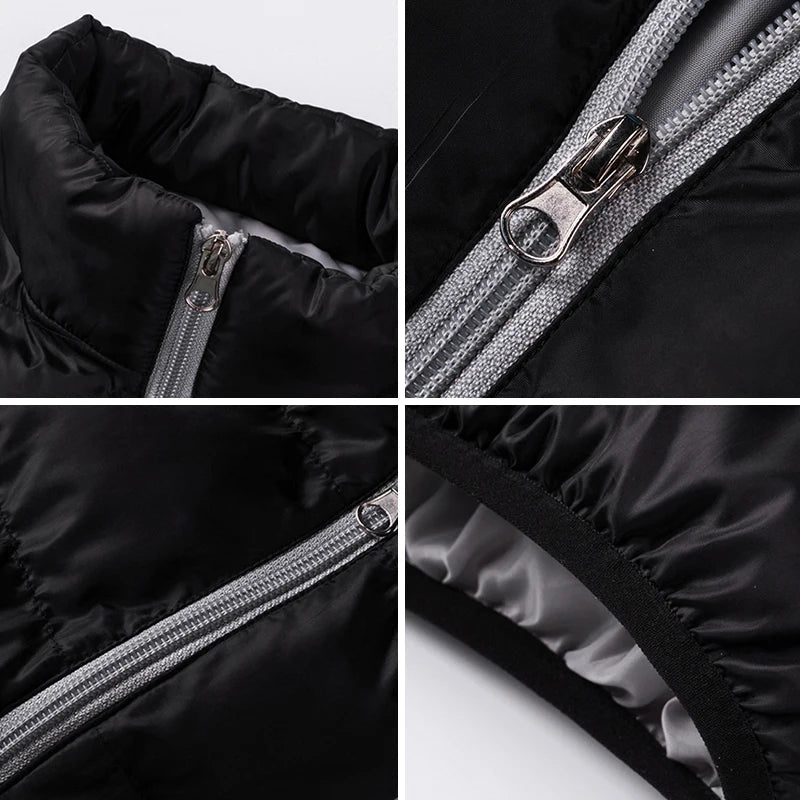 Amarae | Puffer jacket - Windproof and Water repellent - High collar - Zipper - Lined and Warm