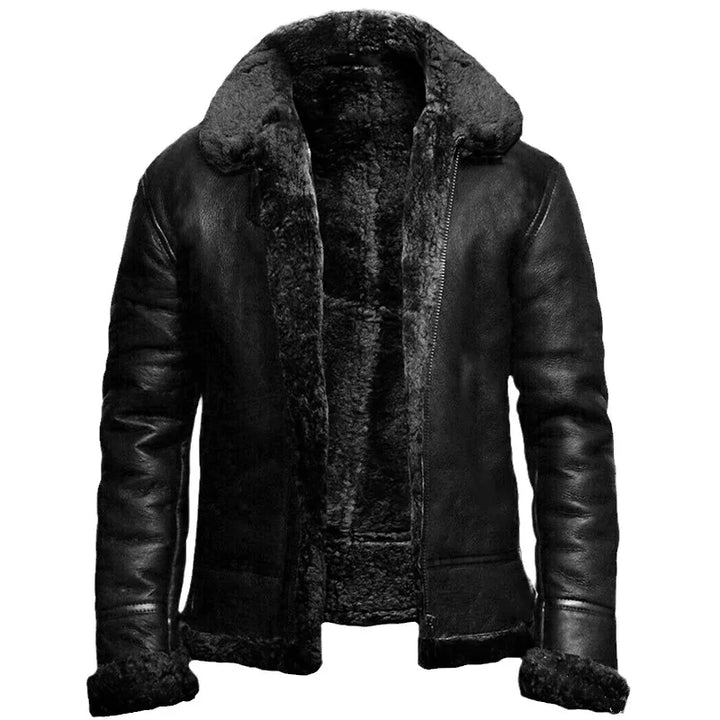 Amarae | Leather Winter Coat