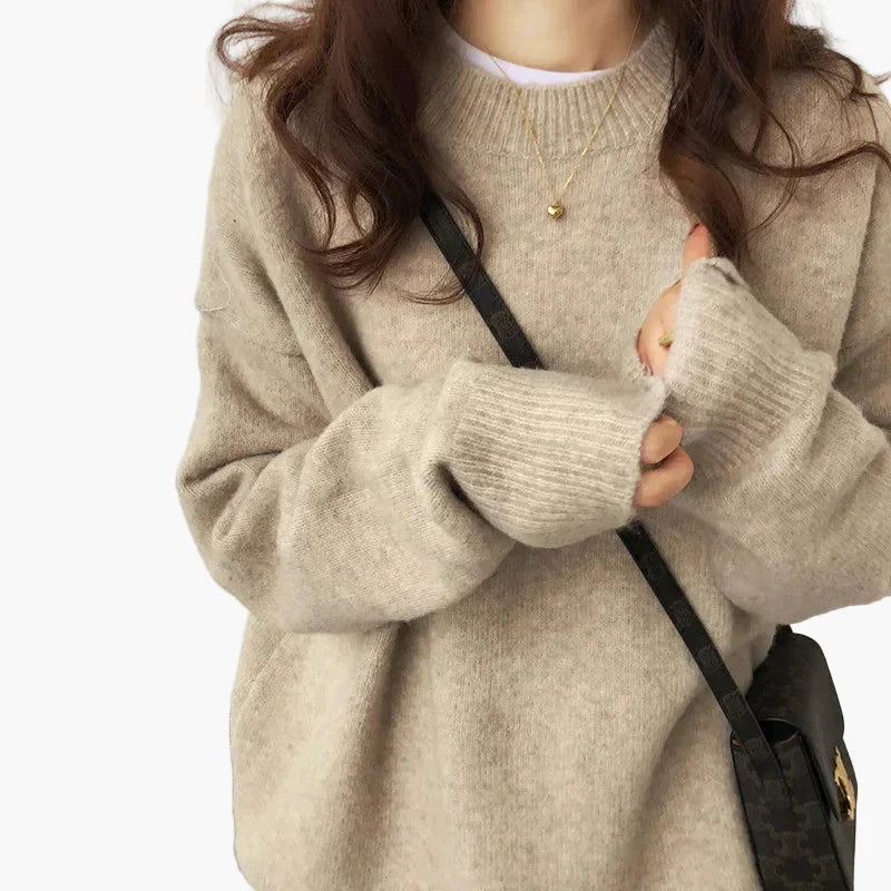 Lune London | Oversized knit sweater retro look leisure autumn winter