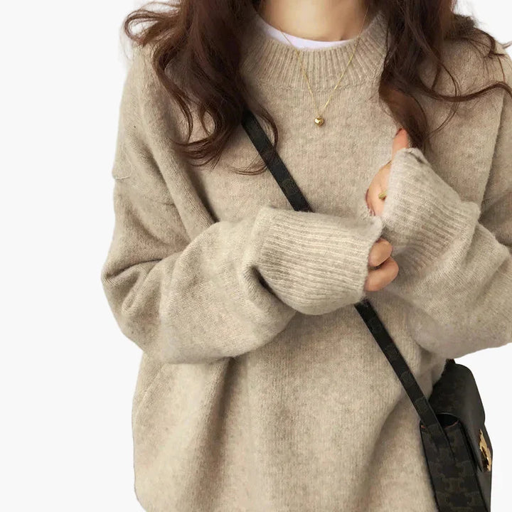 Lune London | Oversized knit sweater retro look leisure autumn winter