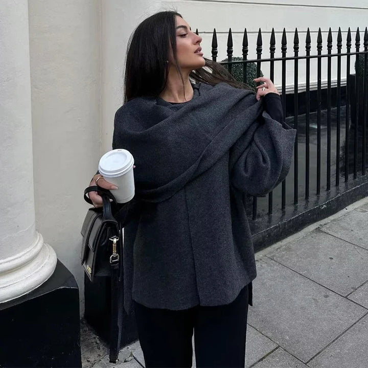 Lune London | Asymmetrical Winter Coat