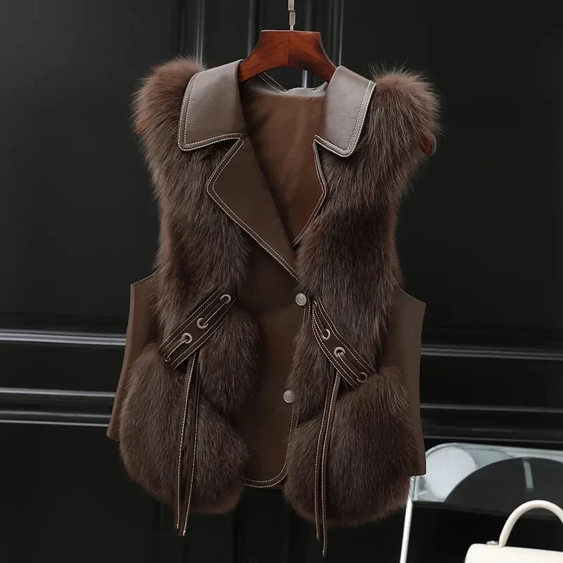 Lune London | Faux Fur Vest