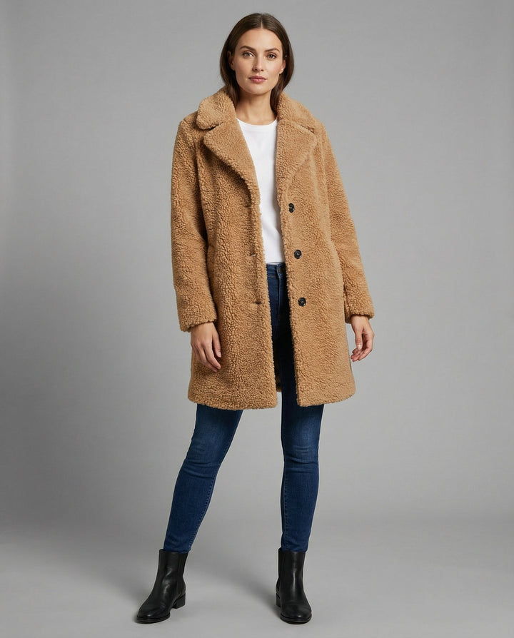 Cozy Teddy Jacket Women | Heidi-Fashion