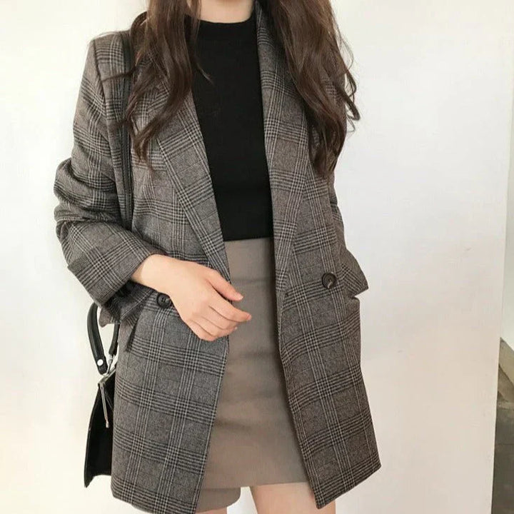 Lune London | Blazer with checkered jacket