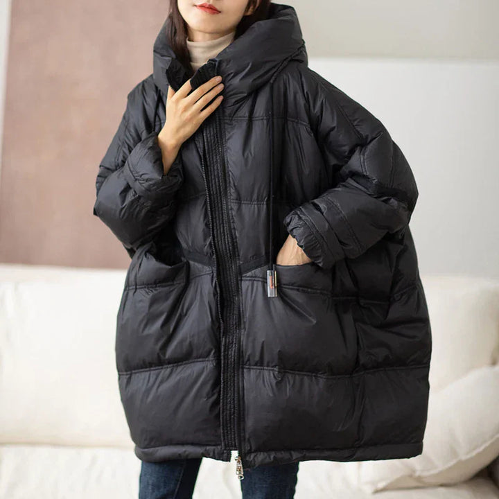 Lune London | Winter Oversized Down Hooded Jacket