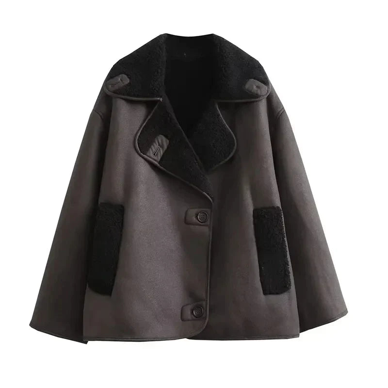 Amarae | Warm wool blend jacket