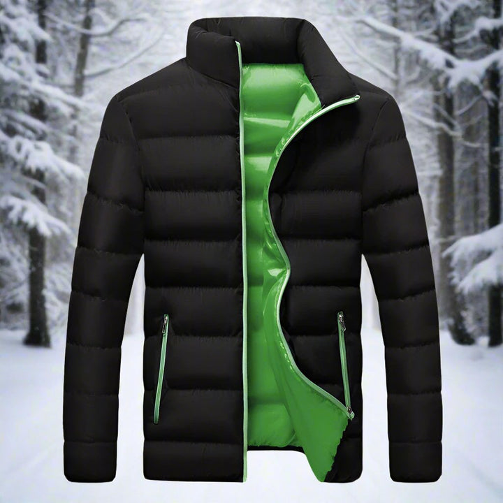 Amarae | Puffer jacket - Windproof and Water repellent - High collar - Zipper - Lined and Warm
