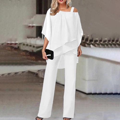 Amarae | Jumpsuit More Elegant Two-Piece with Cold Shoulder