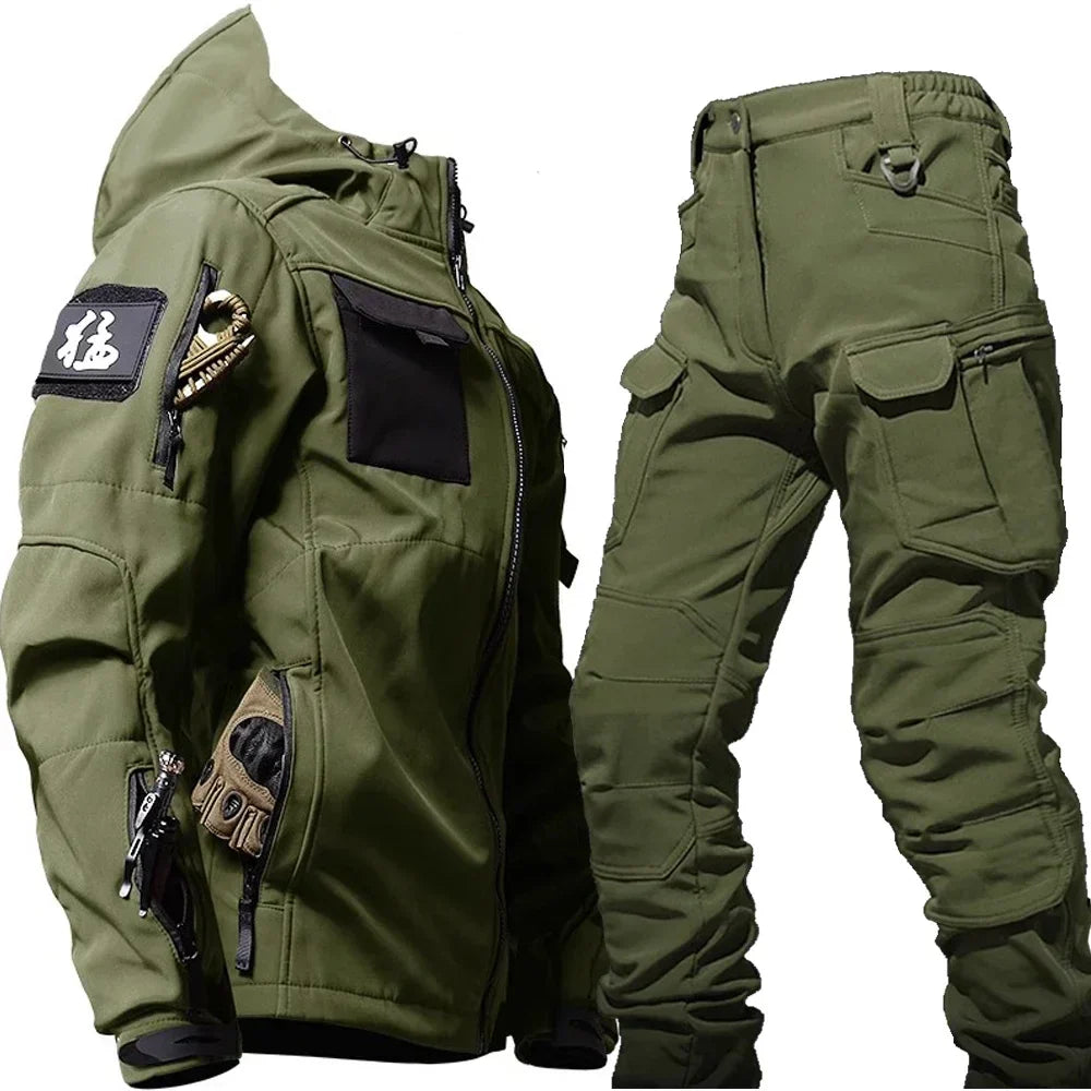 Amarae - Waterproof thermal jumpsuit with multiple pockets for men