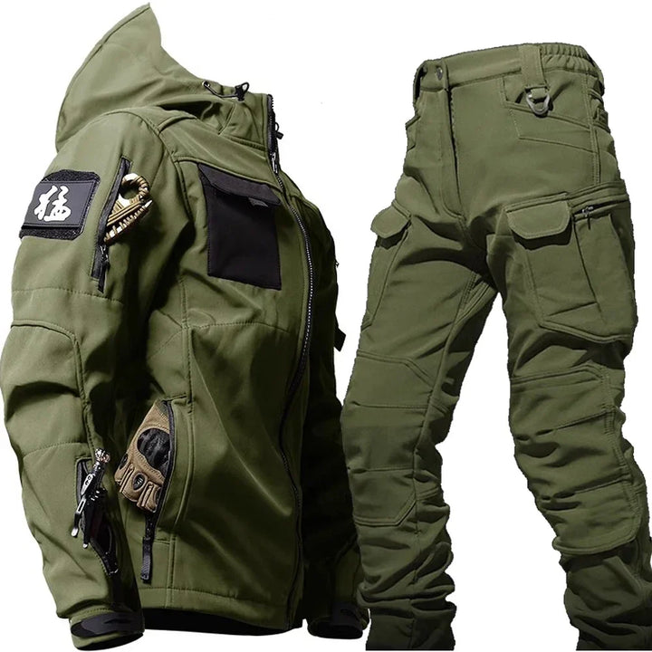 Amarae - Waterproof thermal jumpsuit with multiple pockets for men
