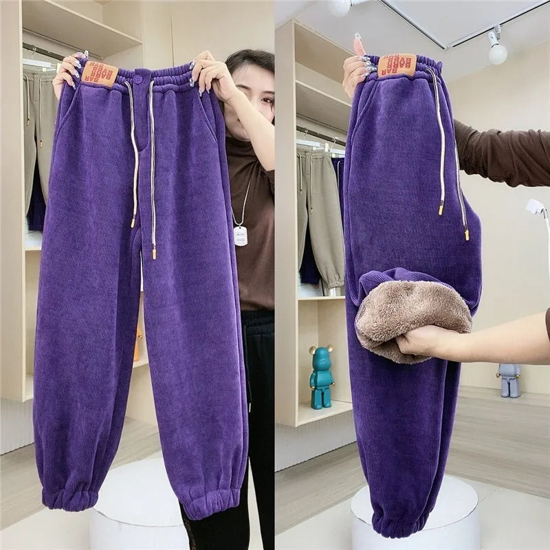 Lune London | Winter jogging pants - Warm plush lining and casual design