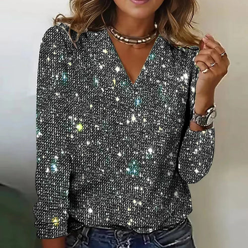 Amarae | Glitter Blouse Shiny and Elegant Stylish