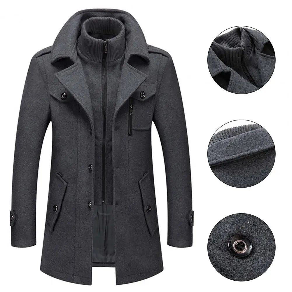 Lune London | Elegant Long Men's Coat