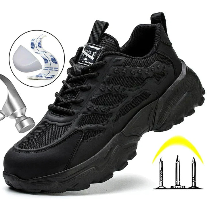 Chic und Stil | Work Shoes with Steel Toe Safety and Style