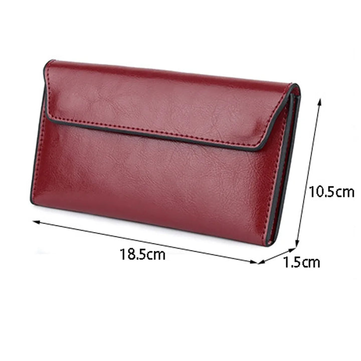 Lune London | Women Long Wallet Made of High-Quality Faux Leather