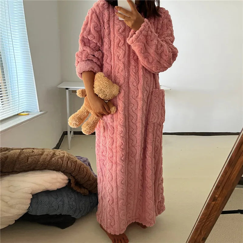 Lune London | Fleece Teddy Dress