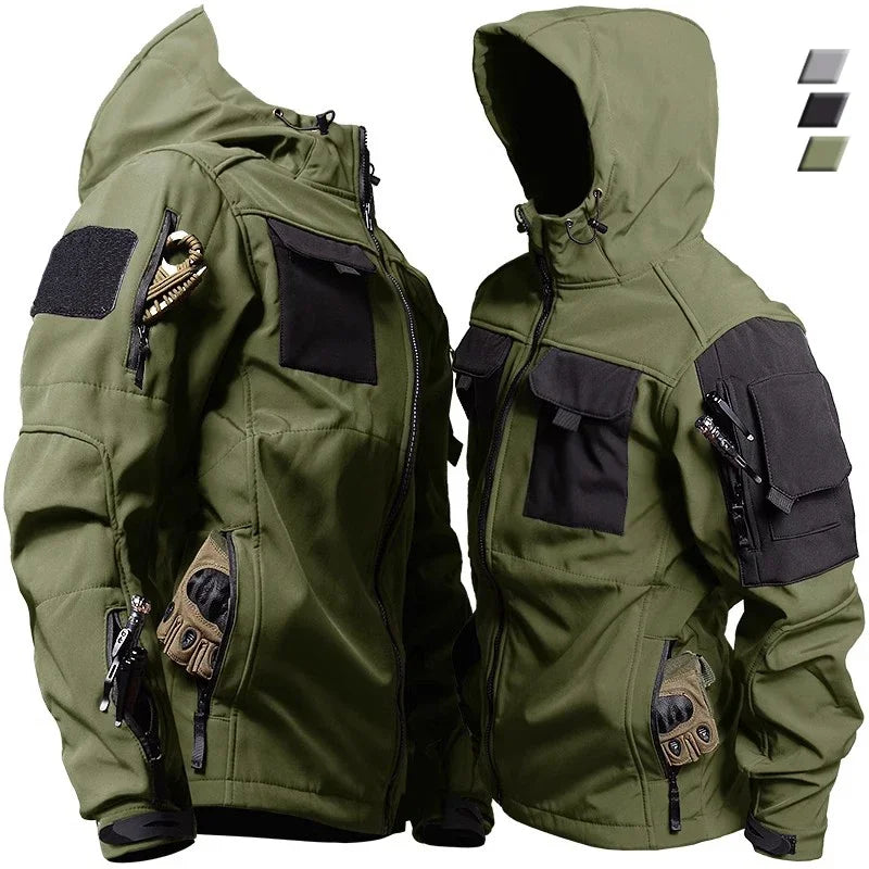 Amarae - Waterproof thermal jumpsuit with multiple pockets for men