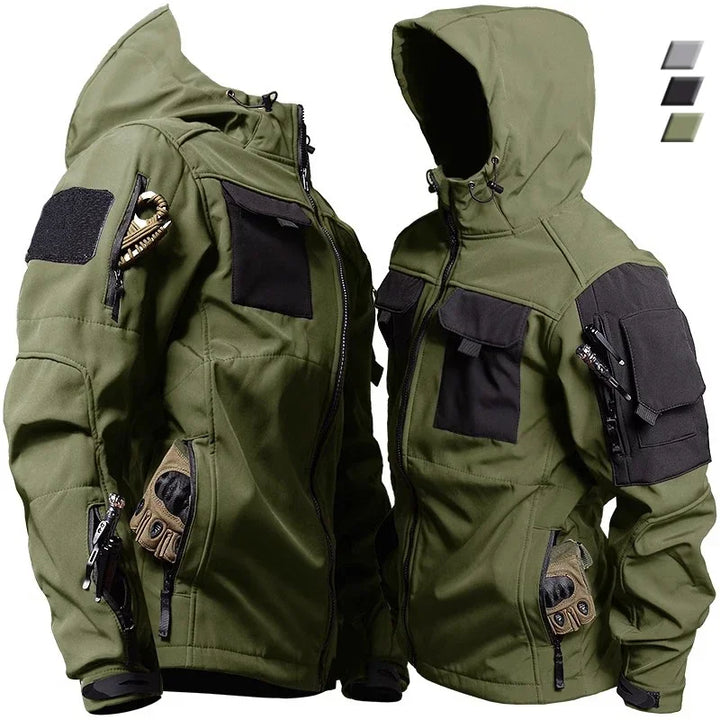 Amarae - Waterproof thermal jumpsuit with multiple pockets for men
