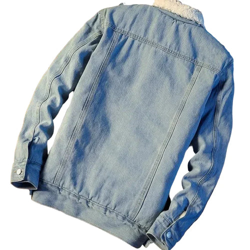Amarae | Leisure jacket with sheepskin look - Fashion transition jacket for everyday and leisure