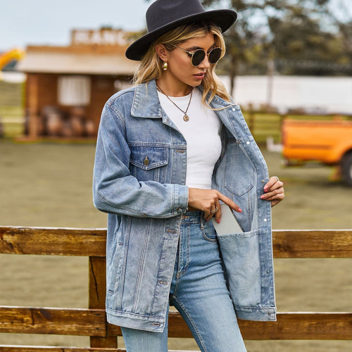 Amarae | The Vintage Denim Jacket Under Your Coat