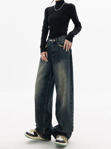 Amarae | Women Vintage Baggy Jeans