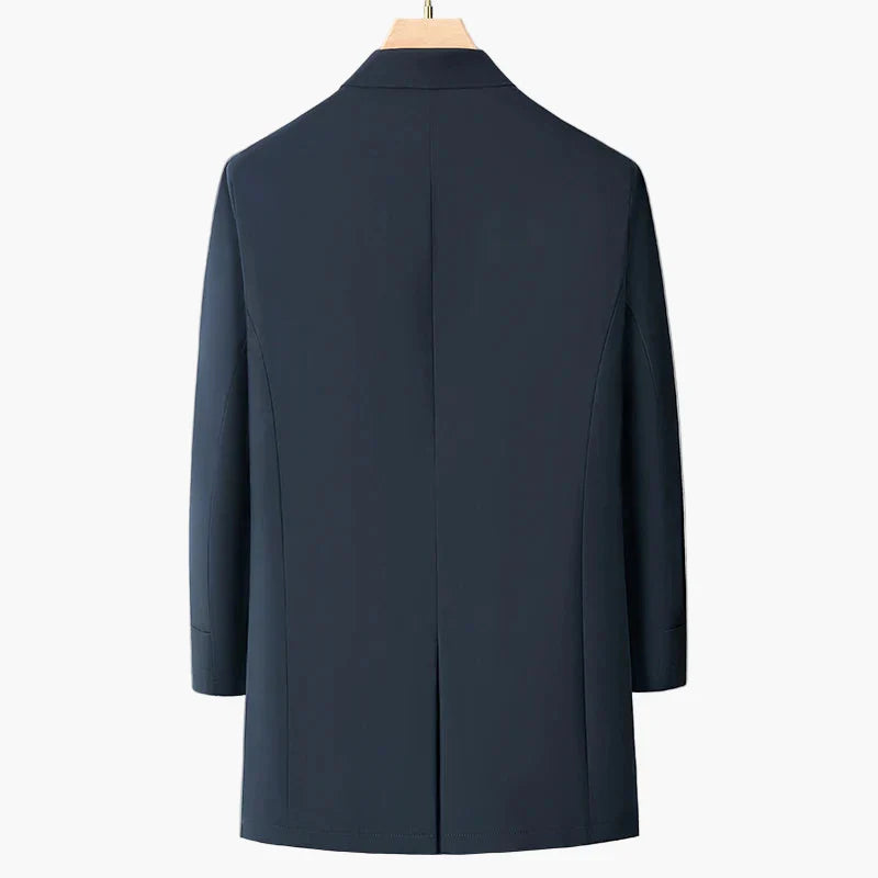 Amarae | Transition jacket with high collar - Elegant city coat for everyday and office