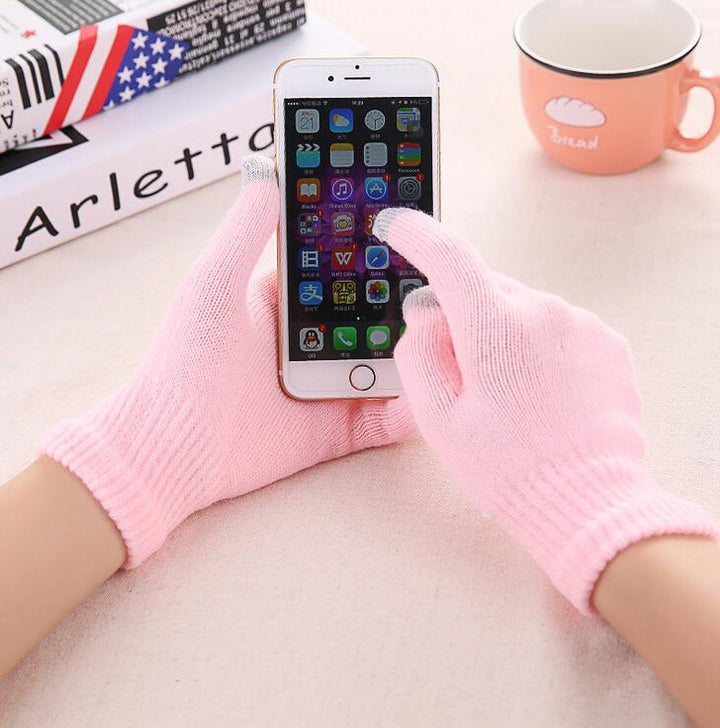 Amarae - Chic and Stylish Winter Furry Gloves for Women