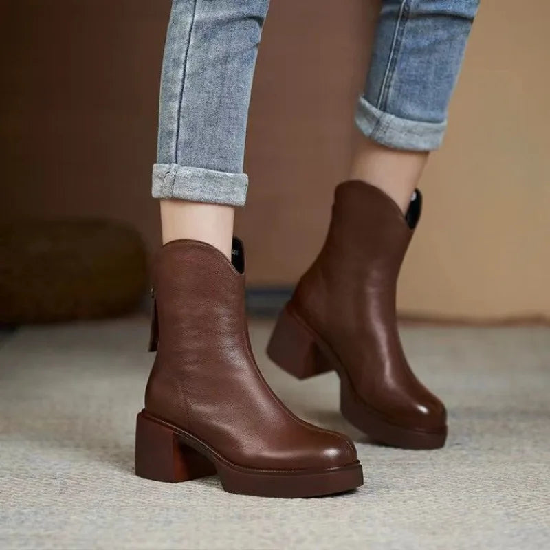 Lune London | Vegan Leather Chelsea Boots